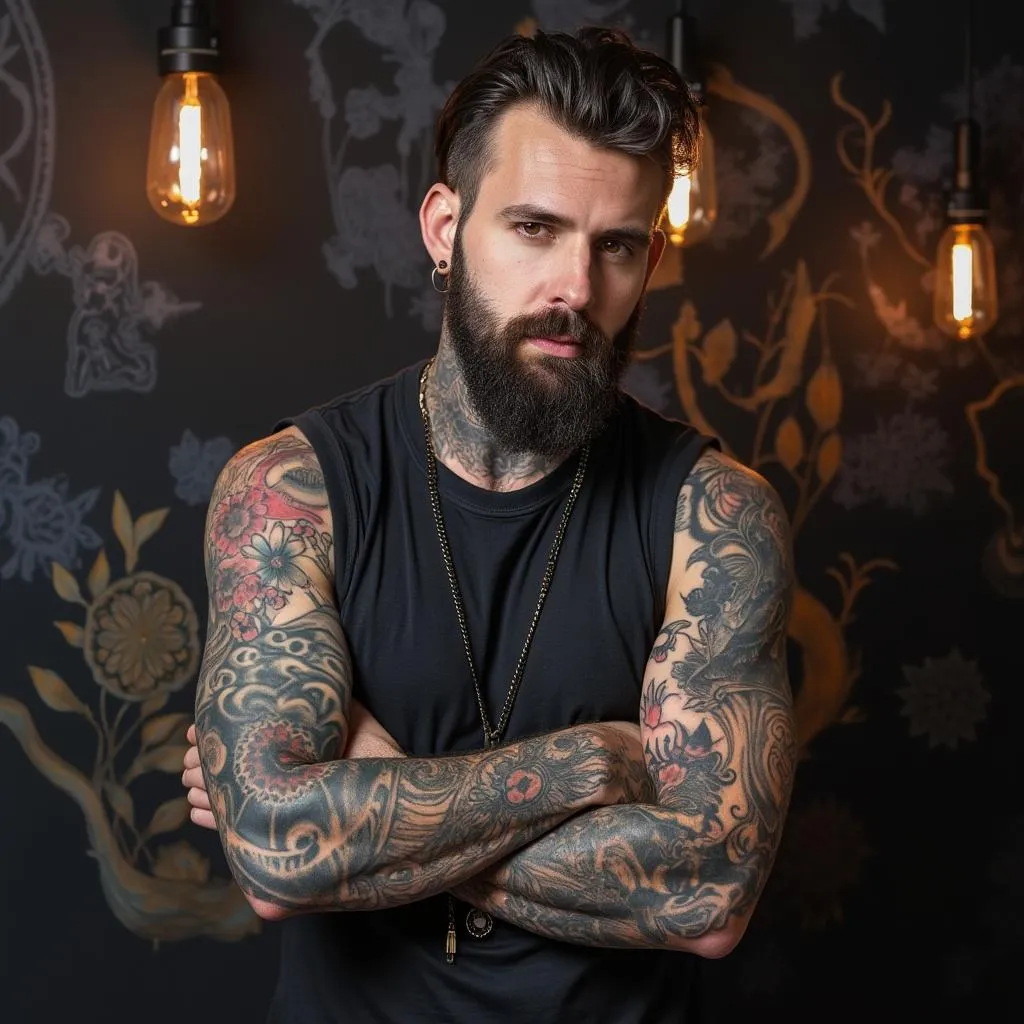 Artista tatuador especializado en realismo