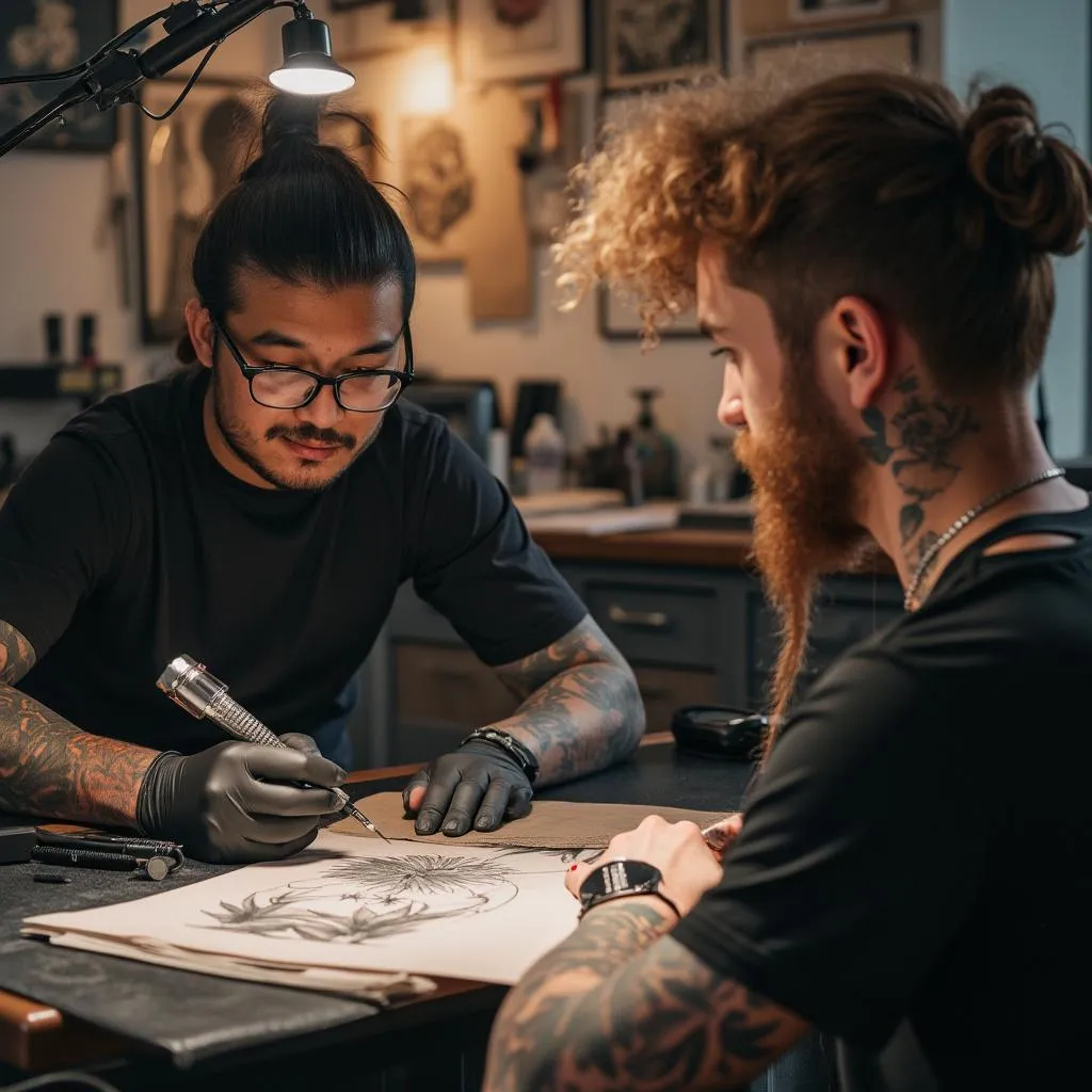 Consulta personalizada con artista tatuador